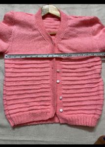 Cute Pink Knit Cardigan