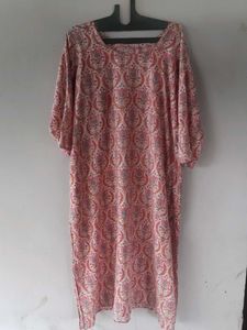 Pure Cotton Florap Print Kurti Set(40-42) Bust