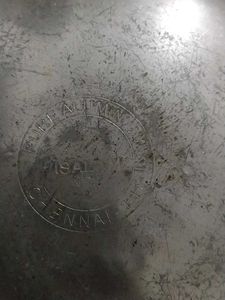 pure aluminium patila vessel