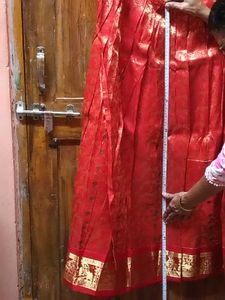 BrandNew Red&Gold Lehenga With StitchedBlouse