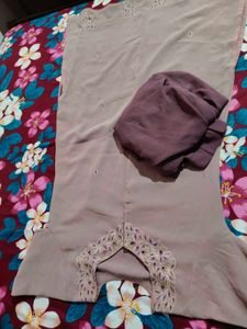 Elegant Mauve Kurta set