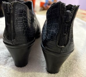 Madame Lina Snakeskin Booties