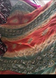 Multicolor Saree