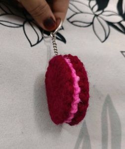 Crochet Oreo Keychain 😍