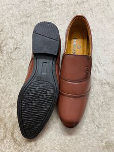 Brown Formal Shoes Size 6