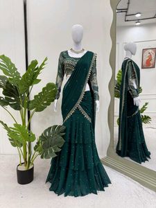 🆕🆕Ready to wear lehenga saree
