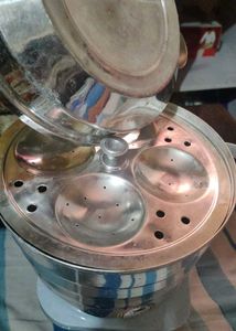 Unused Steel Idli Steamer