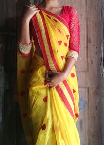 Yellow Saree