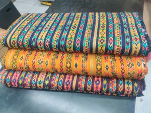 Havy Rayon Fabric With Diamonds