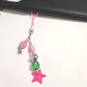 *Price Drop* Pink Star Phone Charm