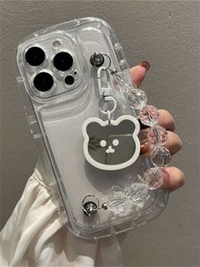 iPhone 13 Pro Phone Case Transparent With Beads