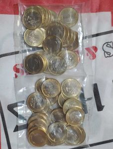 10 Rupees Coin AKAM 2025 RBI Mint Seal Packet 2ps