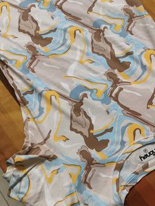 Homey Women Printed Cotton Casual Tshirt