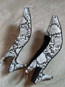 Snakeskin Heels
