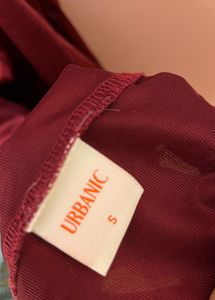 Sale ❗️burgandy Satin Slip Dress