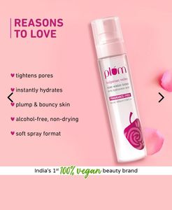 Plum Rose Water Toner