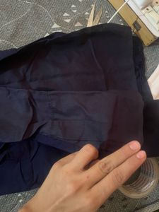 Elegant Navy Blue Kurti