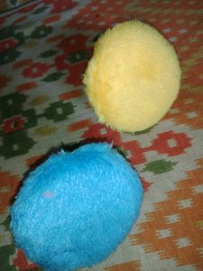 Big Powder Puff(1 Pair/2 Piss/Both/Yellow&Sky)🤑