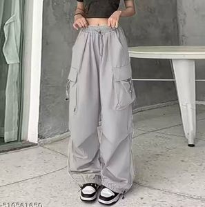 Gray Cargo Pants