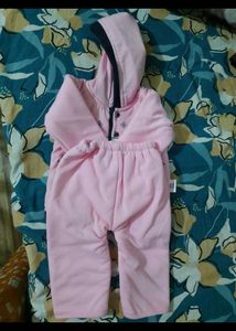 Winter Special Cute Pink Baby Outfit