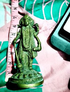 Brass Mahavishnu1kg(Guruvayoorappan