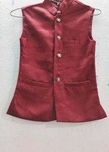 Maroon Waistcoat