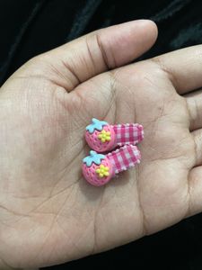 Strawberry Pink Clip