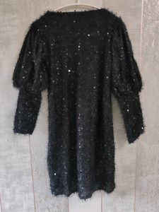 Sparkling Black Party Dress
