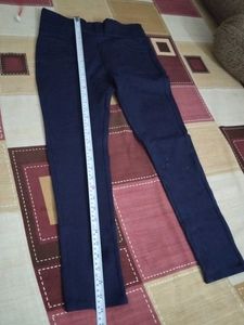 Navy Blue Jeggings - Size Medium