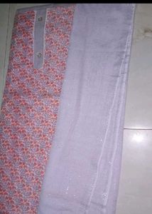 Combo Of 2 Unstitched Salwar Kurta With Dupatta