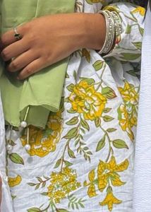 Floral V-Neck Babydoll Tunic