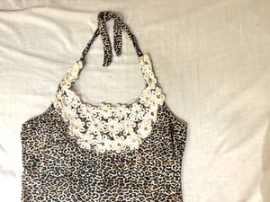Beautiful Leopard Print Halter Top