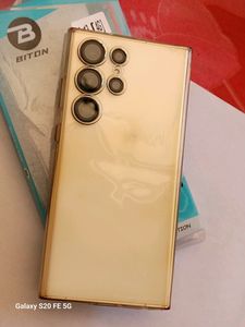 Samsung 23 Ultra CC Transparent Silicon Back Cover
