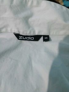 White Crop Shirt Style, Zudio, Xs Size, New