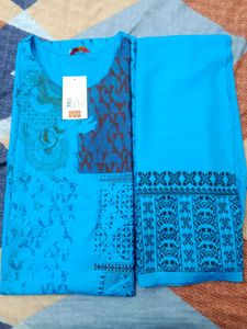 Kurti And Plazzo /Long Cord Set