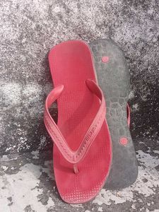 Red Flip-Flops - Casual Comfort