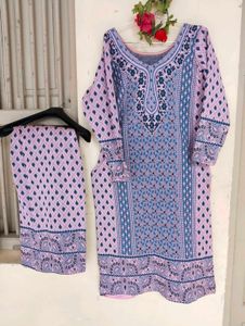 Elegant woollen Kurta Set condition good