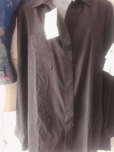 Black Long Sleeve Button Up