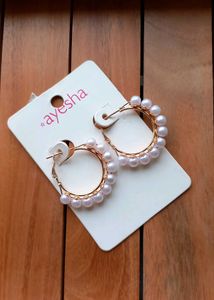 Pearl Hoops