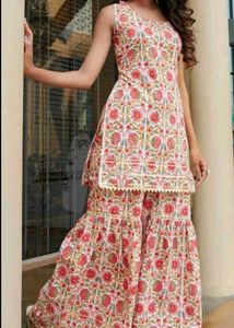 Floral Print Kurta Set