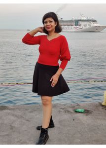 Red Crop Top From Athena