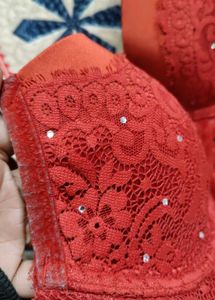 Red Lace Bra
