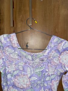 Floral Print Kurta Set
