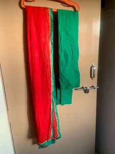 Ethnic Readymade Chudidar Suit 3 Pcs Set