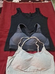combo Of Sports Bra padded