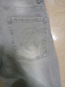 Gray Denim Jeans
