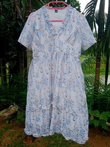 Floral Print Mini Dress