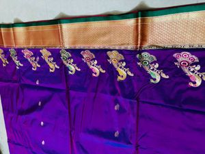 Kathpadar Paithani Saree