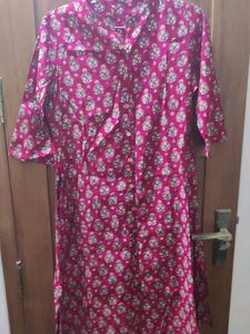 Floral Print Kurta