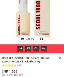 K-Secret Seoul 1988 Serum